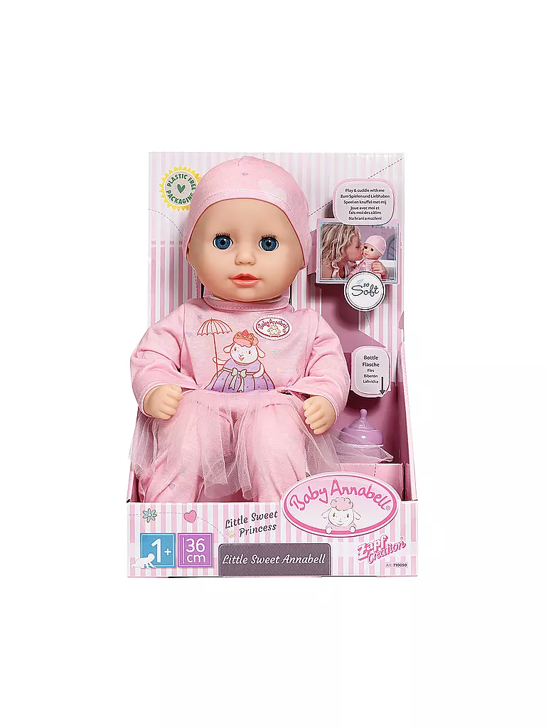 ZAPF CREATION Baby Annabell Little Sweet Annabell 36cm keine Farbe